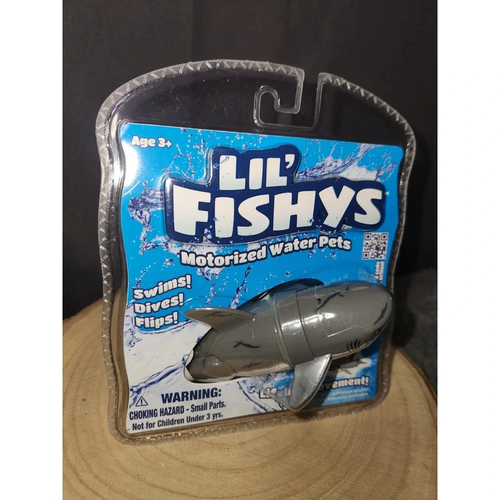 Rare~LIL' FISHYS Motorized Water Pets- Hammerhead Shark Hammie-New & Sealed
